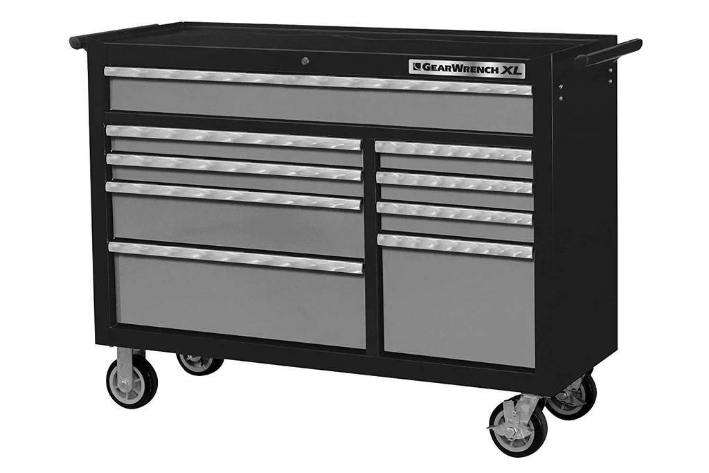 GEARWRENCH 83158 53-Inch 9 Drawer Roller Cabinet Black